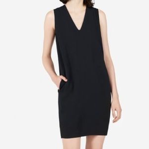 Everlane Japanese GoWeave Sleeveless V-neck Dress